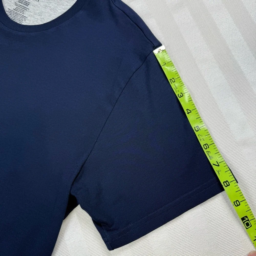 Ralph Lauren Men's Supreme Comfort Cotton Tee T Shirt Short Sleeve Navy Size M - Picture 8 of 11
